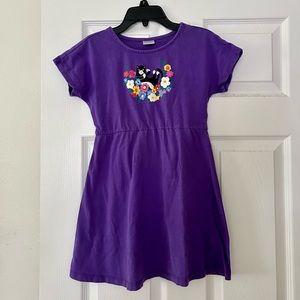 Hanna Andersson purple dress, size 6-7 (120 cm)